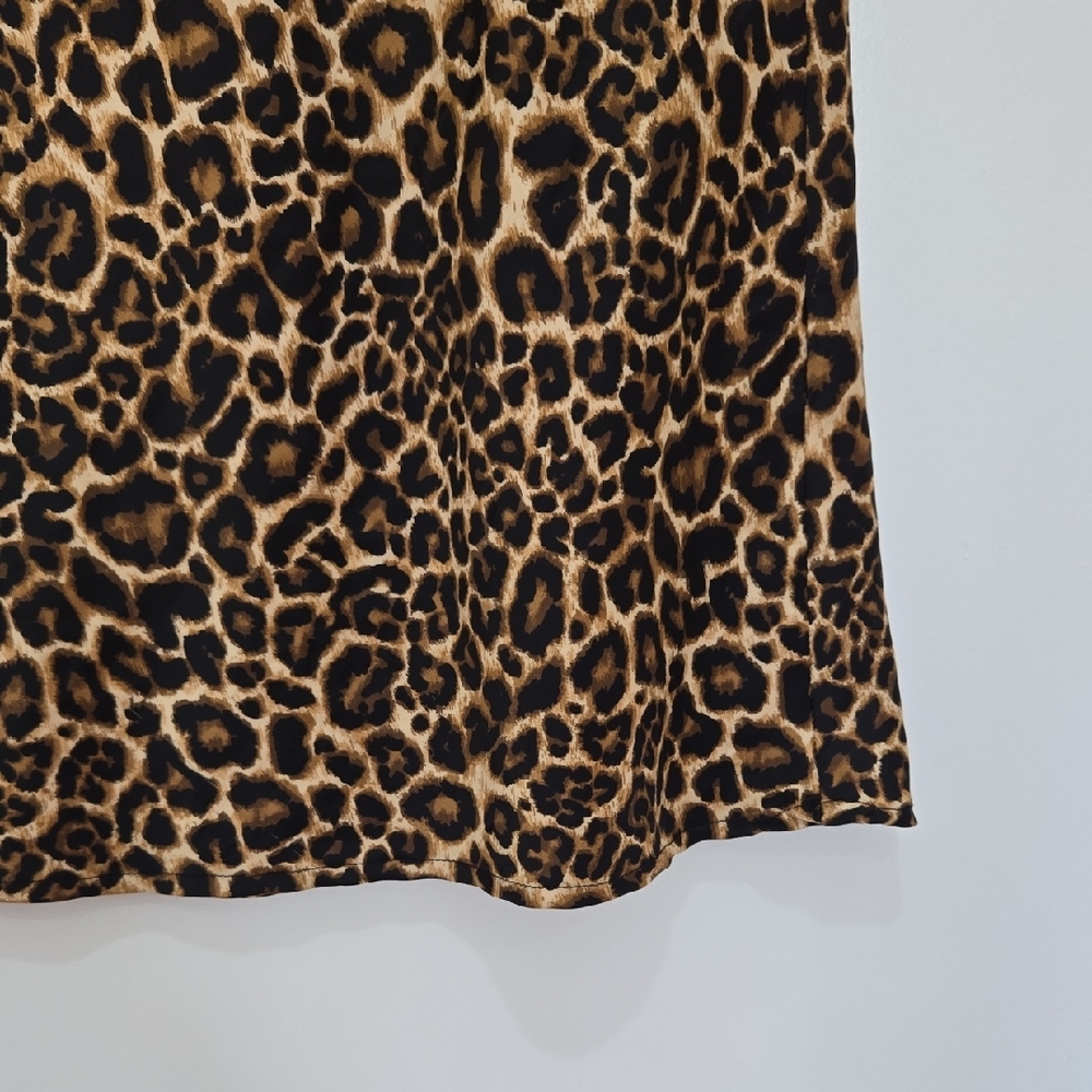 Forgotten Grace Stylish Leopard Print Maxi Skirt - Picture 3 of 5